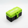 10-Slot Vial Case | Green & Black