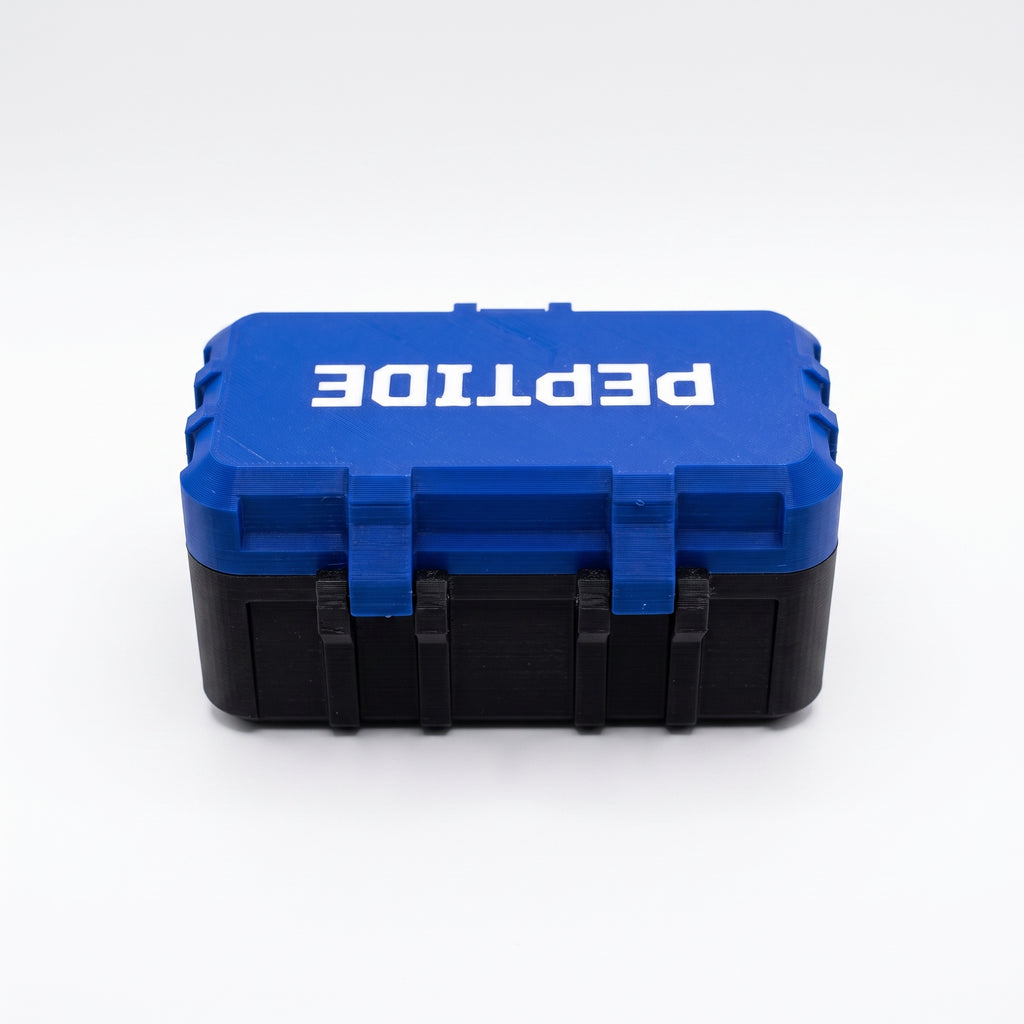 10-Slot Vial Case | Blue