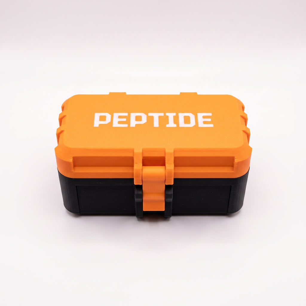 10-Slot Vial Case | Orange