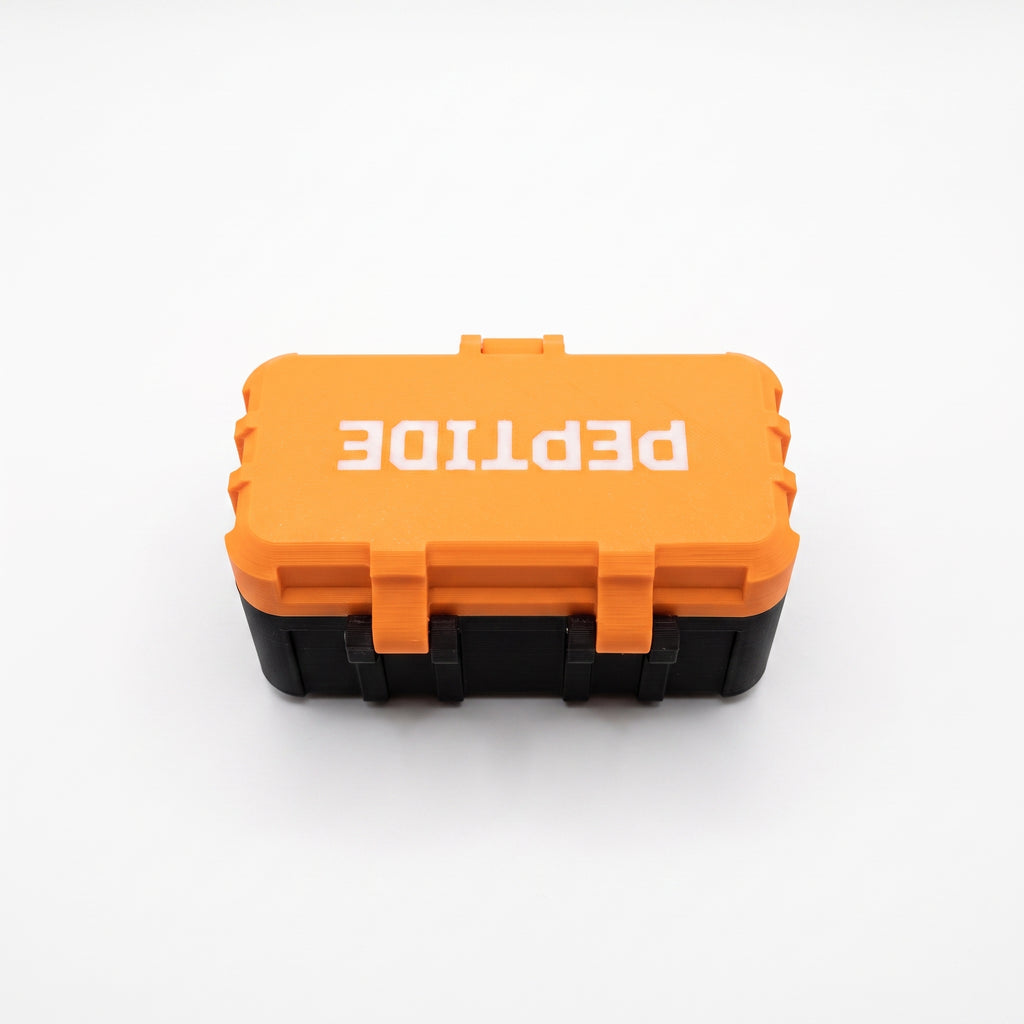 10-Slot Vial Case | Orange
