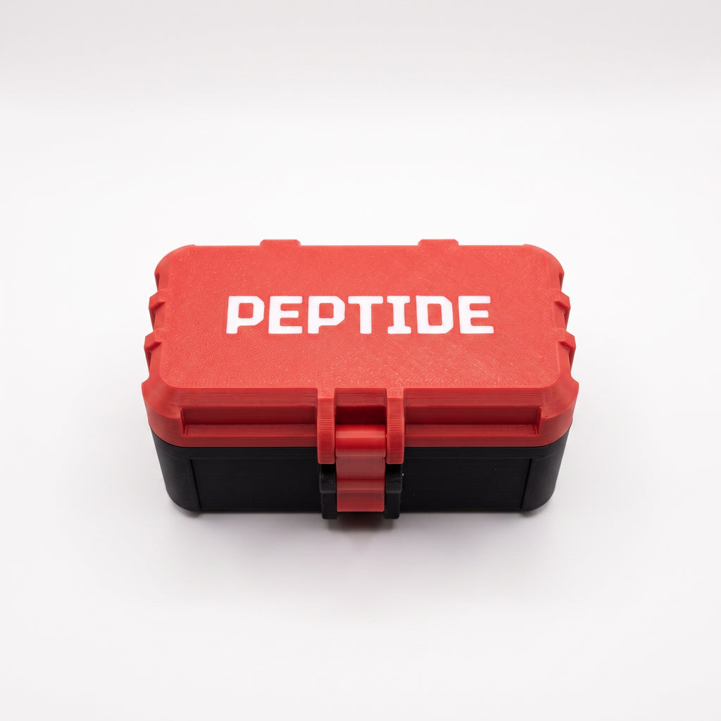 10-Slot Vial Case | Red