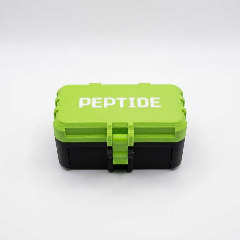 10-Slot Vial Case | Green & Black