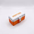 10-Slot Vial Case | White & Orange